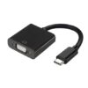 Conversor USB Tipo-C Aisens A109-0347/ USB Tipo-C - VGA Hembra/ 15cm/ Negro