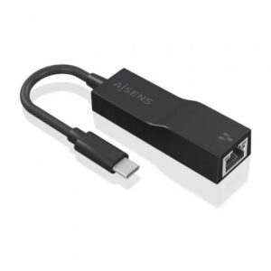 Adaptador USB Tipo-C - RJ45 Aisens A109-0765/ 1000 Mbps