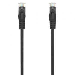 Cable de Red RJ45 AWG24 UTP Aisens A145-0587 Cat.6A/ LSZH/ 1m/ Negro