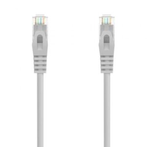 Cable de Red RJ45 AWG24 UTP Aisens A145-0553 Cat.6A/ LSZH/ 30cm/ Gris