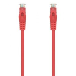 Cable de Red RJ45 AWG24 UTP Aisens A145-0557 Cat.6A/ LSZH/ 30cm/ Rojo