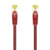 Cable de Red RJ45 SFTP Aisens A146-0469 Cat.7/ 50cm/ Rojo
