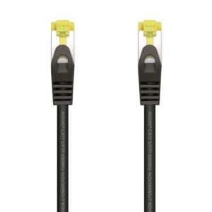 Cable de Red RJ45 SFTP Aisens A146-0486 Cat.7/ 1m/ Negro