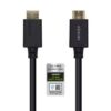 Cable HDMI 2.1 8K Aisens A150-0421/ HDMI Macho - HDMI Macho/ 1m/ Certificado/ Negro
