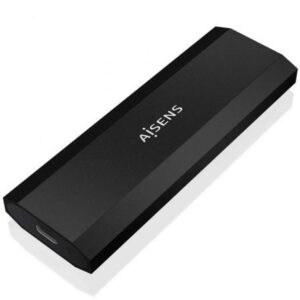 Caja Externa para Disco SSD M.2 NVMe Aisens ASM2-028B/ USB 3.2/ Sin tornillos
