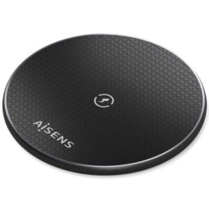 Base de carga Inalámbrica Aisens ASCH-15W1WC058-BK 15W/ Negro