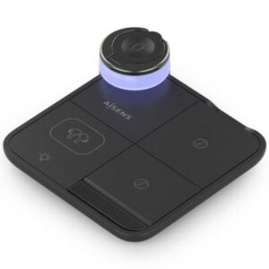 Base de carga Inalámbrica Aisens ASCH-15W4WC062-BK/ 15W/ Negro