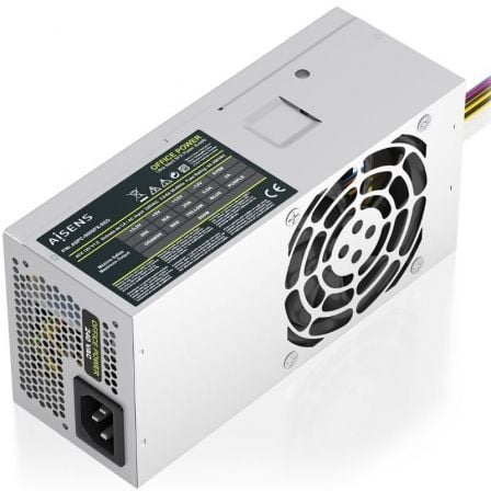 Fuente de Alimentación Aisens ASPC-500ATX-SEO/ 500W/ Ventilador 12cm
