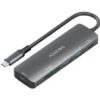 Docking USB Tipo-C Aisens ASUC-5P011-GR/ 1xHDMI 4K/ 2xUSB/ 1xUSB Tipo-C PD/ 1xLector Tarjetas/ Gris