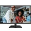 Monitor Profesional AOC 24E4U 23.8"/ Full HD/ Regulable en altura/ Negro