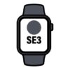 Apple Watch SE3/ GPS/ 40mm/ Caja de Aluminio Medianoche/ Correa Deportiva Negra S/M