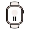 Apple Watch Series 11/ GPS/ Cellular/ 46mm/ Oro Rosa/ Correa Deportiva Rosa Rubor S/M