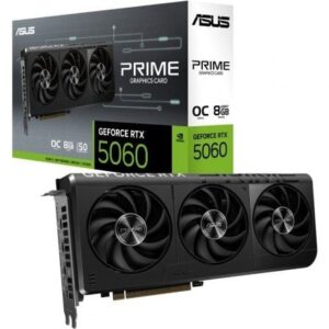 Tarjeta Gráfica Asus Prime GeForce RTX 5060 OC Edition/ 8GB GDDR7