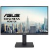 Monitor Profesional Asus VA24DQFS 23.8"/ Full HD/ Multimedia/ Regulable en altura/ Negro