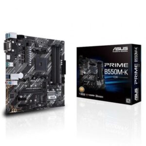 Placa Base Asus Prime B550M-K Socket AM4/ DDR4/ PCIe 4.0/ Micro ATX