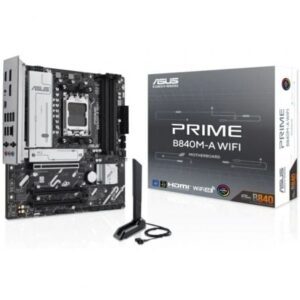 Placa Base Asus Prime B840M-A WIFI Socket AM5/ DDR5/ PCIe 4.0/ Micro ATX