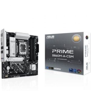 Placa Base Asus Prime B860M-A CSM Socket 1851/ DDR5/ PCIe 5.0/ Micro ATX