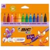 Rotuladores Punta Ancha Bic Kids Comfort Jumbo 517250/ 12 unidades/ Colores Surtidos