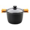 Olla Bra Efficient A273905/ Ø24cm/ 6.8L/ Aluminio fundido/ Apta para Inducción