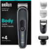 Cortapelos Braun BodyGroomer Series 5 BG5360/ con Batería/ 4 Accesorios