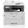 Multifunción Láser Color Brother MFC-L3760CDW WiFi/ Fax/ Dúplex/ Negra