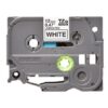 Cinta Laminada Original Rotuladora Brother TZe-231/ Blanca