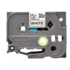 Cinta Laminada Original Rotuladora Brother TZe-251/Blanca
