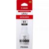 Botella de Tinta Original Canon GI-51/ Negra