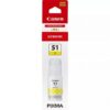Botella de Tinta Original Canon GI-51/ Amarilla