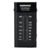 Radio Portátil Daewoo DW1109/ Negra