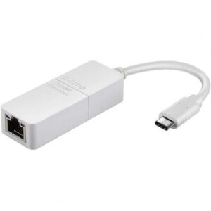 art_dlk-adp20dub-e130_1.jpg Adaptador USB Tipo-C - RJ45 D-Link DUB-E130/ 1000 Mbps