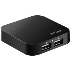 art_dlk-dub-h4_1.jpg Hub USB 2.0 con Alimentación Externa D-Link DUB-H4/ 4xUSB