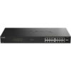 Switch D-Link DGS-1018P/E 18 Puertos/ RJ-45 Gigabit 10/100/1000 PoE/ SFP