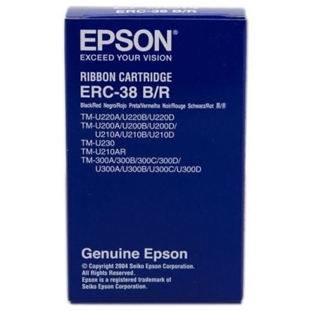 Cinta Entintada Epson C13S0156333/ Negra