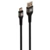 Cable USB 2.0 Tipo-C Fonestar USB-CA/ USB Tipo-C Macho - USB Macho/ 480Mbps/ 1m/ Negro