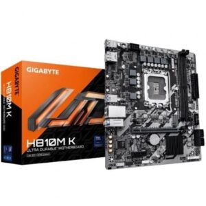 Placa Base Gigabyte H810M K Socket 1851/ DDR5/ PCIe 4.0/ Micro ATX