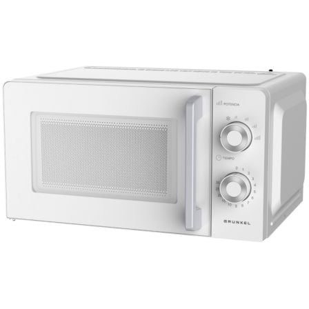Microondas Grunkel MW-20EASY/ 700W/ Capacidad 20L/ Blanco