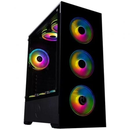 Caja Gaming Semitorre Hiditec H1 Air ARGB