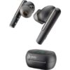 Auriculares Bluetooth Poly Voyager Free 60+ UC M con estuche de carga + Adaptador BT700/ Autonomía 10h/ Negros