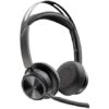 Auriculares Inalámbricos Poly Voyager Focus 2 para Microsoft Teams + Adaptador USB-C-A + Soporte de Carga/ con Micrófono/ Bluetooth/ Negro