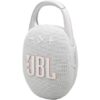Altavoz con Bluetooth JBL Clip 5/ 7W/ 1.0/ Blanco