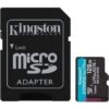 Tarjeta de Memoria Kingston CANVAS Go! Plus 128GB microSD XC con Adaptador/ Clase 10/ 200MBs