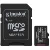Tarjeta de Memoria Kingston CANVAS Select Plus 64GB microSD XC con Adaptador/ Clase 10/ 100MBs