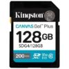 Tarjeta de Memoria Kingston CANVAS Go! Plus 128GB SD XC/ Clase 10/ 200MBs