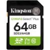 Tarjeta de Memoria Kingston CANVAS Select Plus 64GB SD XC/ Clase 10/ 100MBs