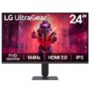 Monitor Gaming LG UltraGear 24G411A-B 23.7"/ Full HD/ 1ms/ 144Hz/ IPS/ Negro