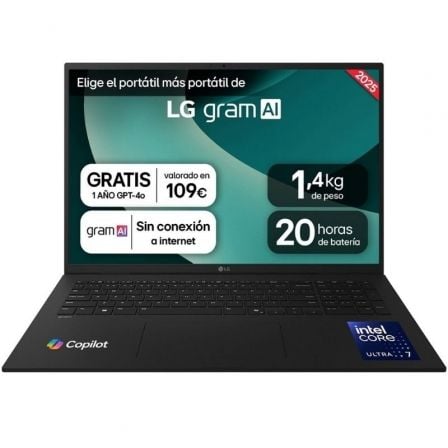 Portátil LG Gram 14Z90RU-G.AA55B Intel Core i5-1334U/ 16GB/ 512GB SSD/ 14"/ Win11