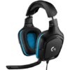 Auriculares Gaming con Micrófono Logitech G432/ USB 2.0/ Jack 3.5/ Negros