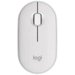 Ratón Inalámbrico Logitech Pebble 2 M350S/ Hasta 1000 DPI/ Blanco