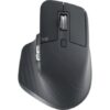 Ratón Ergonómico Inalámbrico por Bluetooth Logitech MX Master 3S For Business/ Batería recargable/ Hasta 8000 DPI/ Grafito